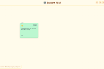 Preview of Wall Support