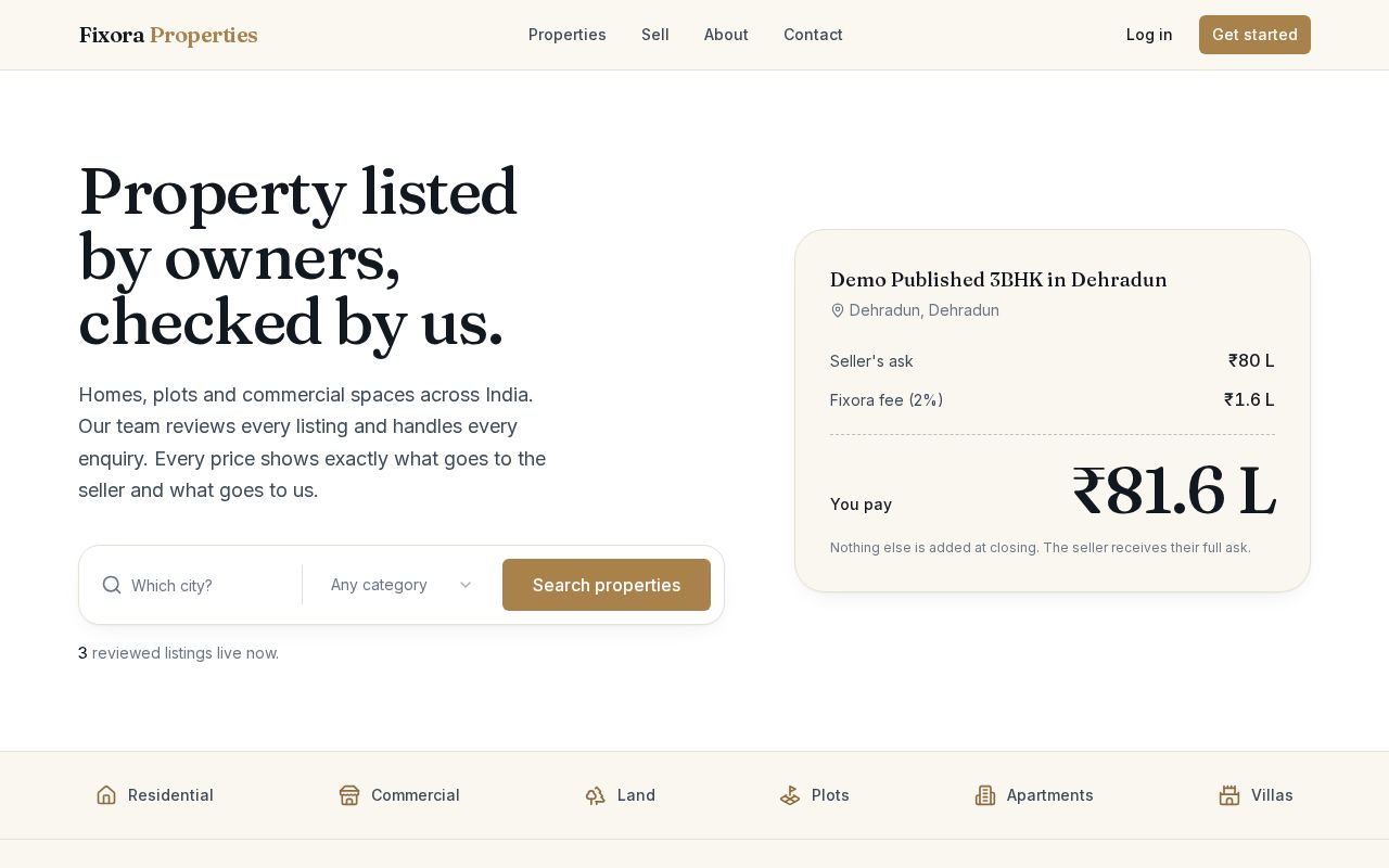 Preview of Fixoraproperties