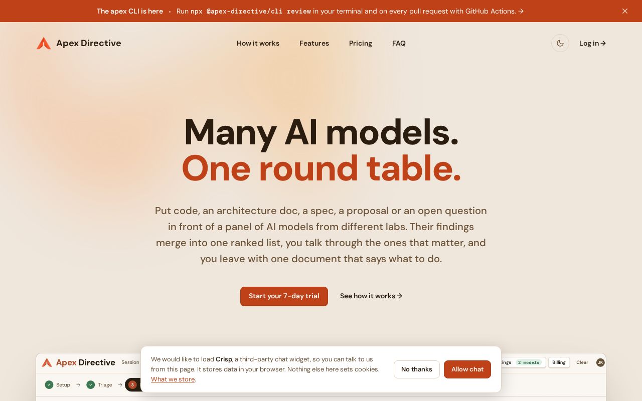 Preview of Apex Review Action