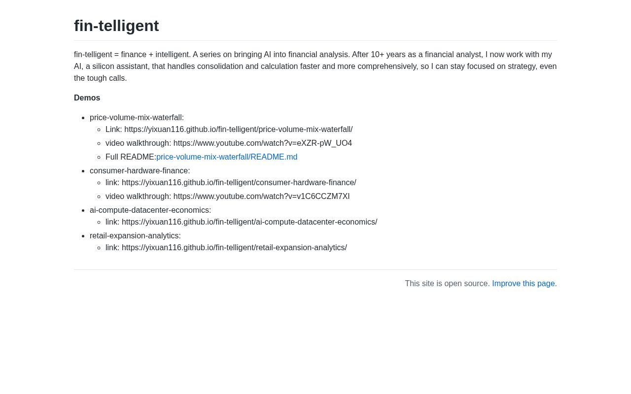 Preview of Fin Telligent
