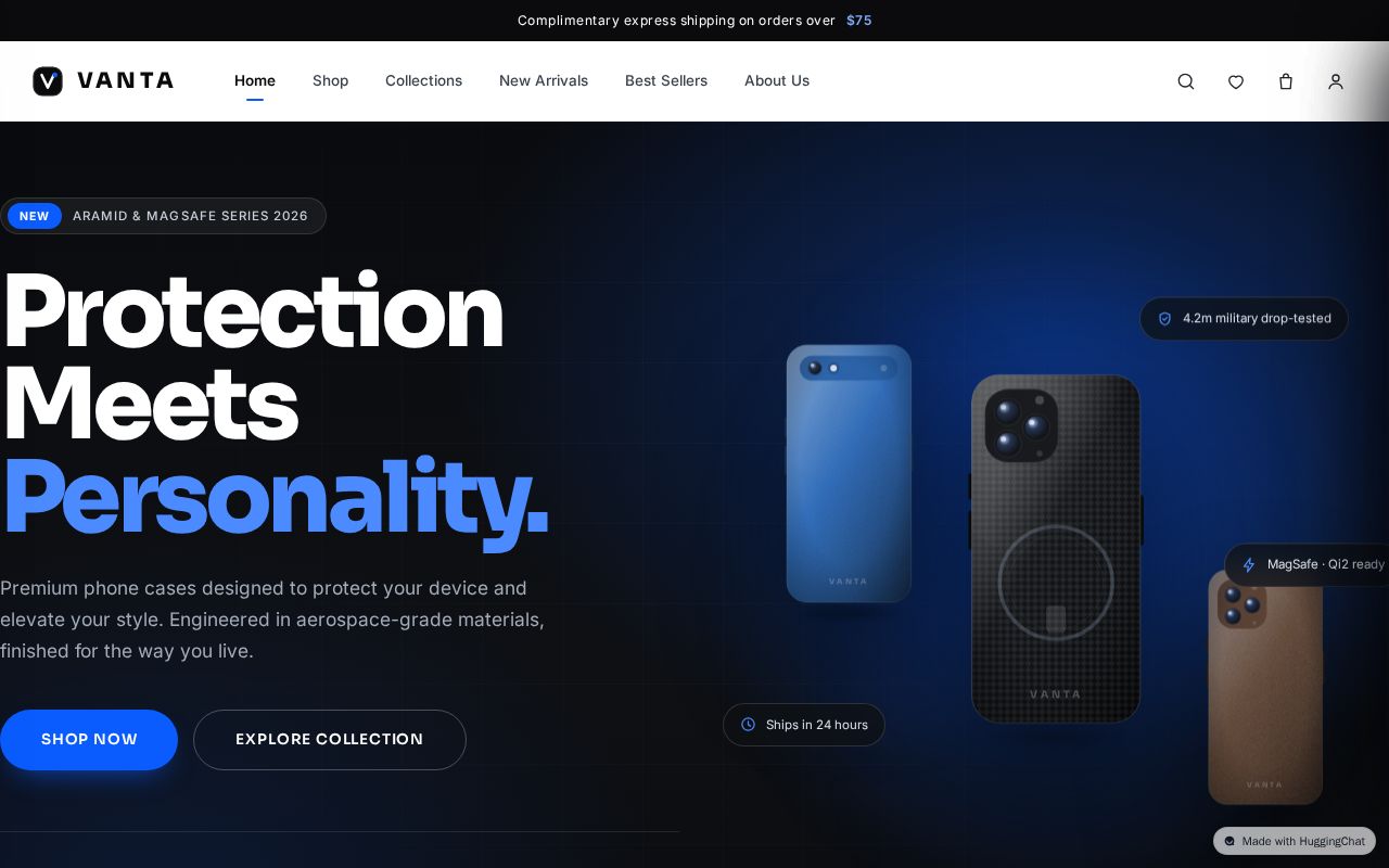 Preview of VANTA - Premium Phone Case Store