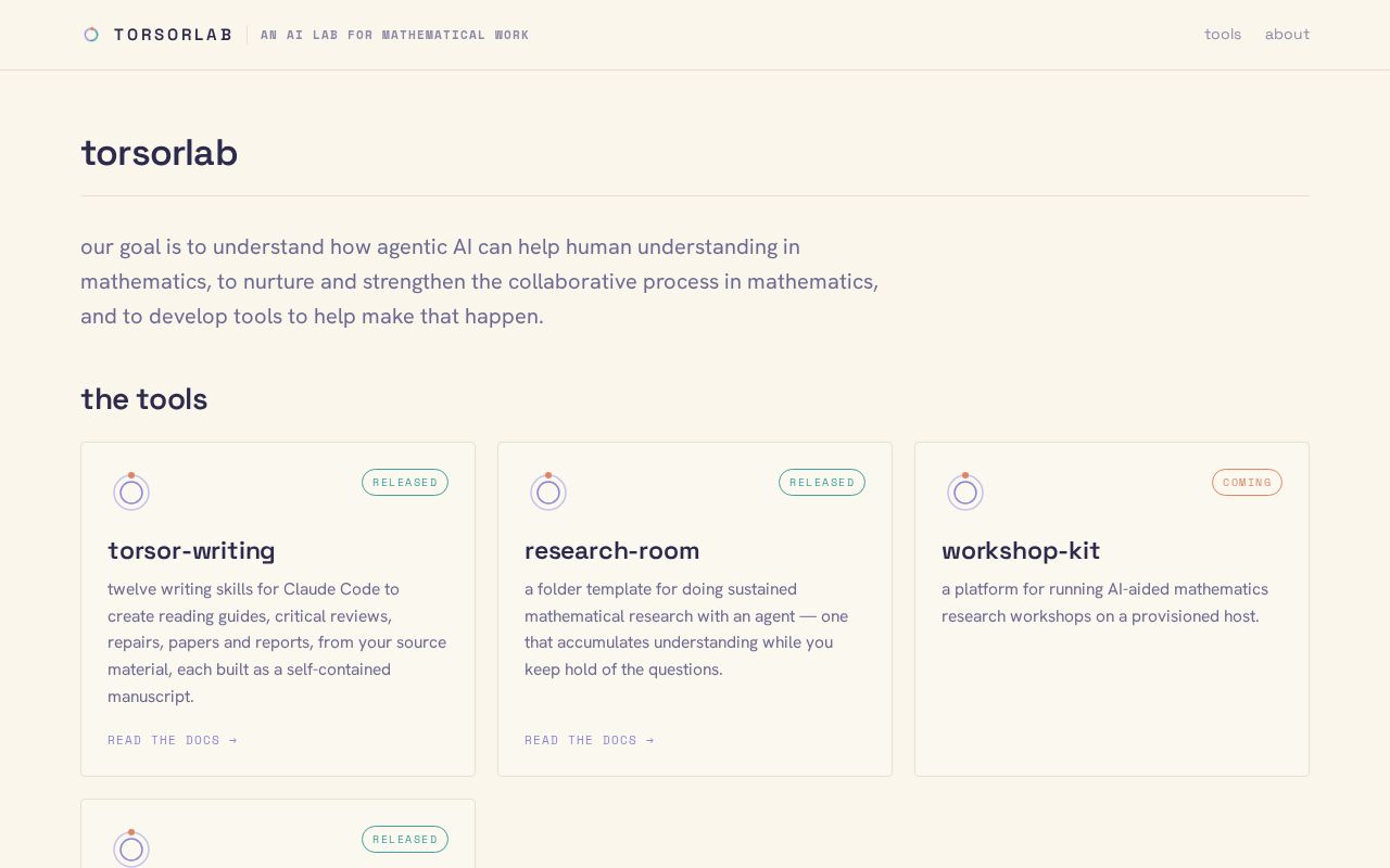 Preview of Torsorlab
