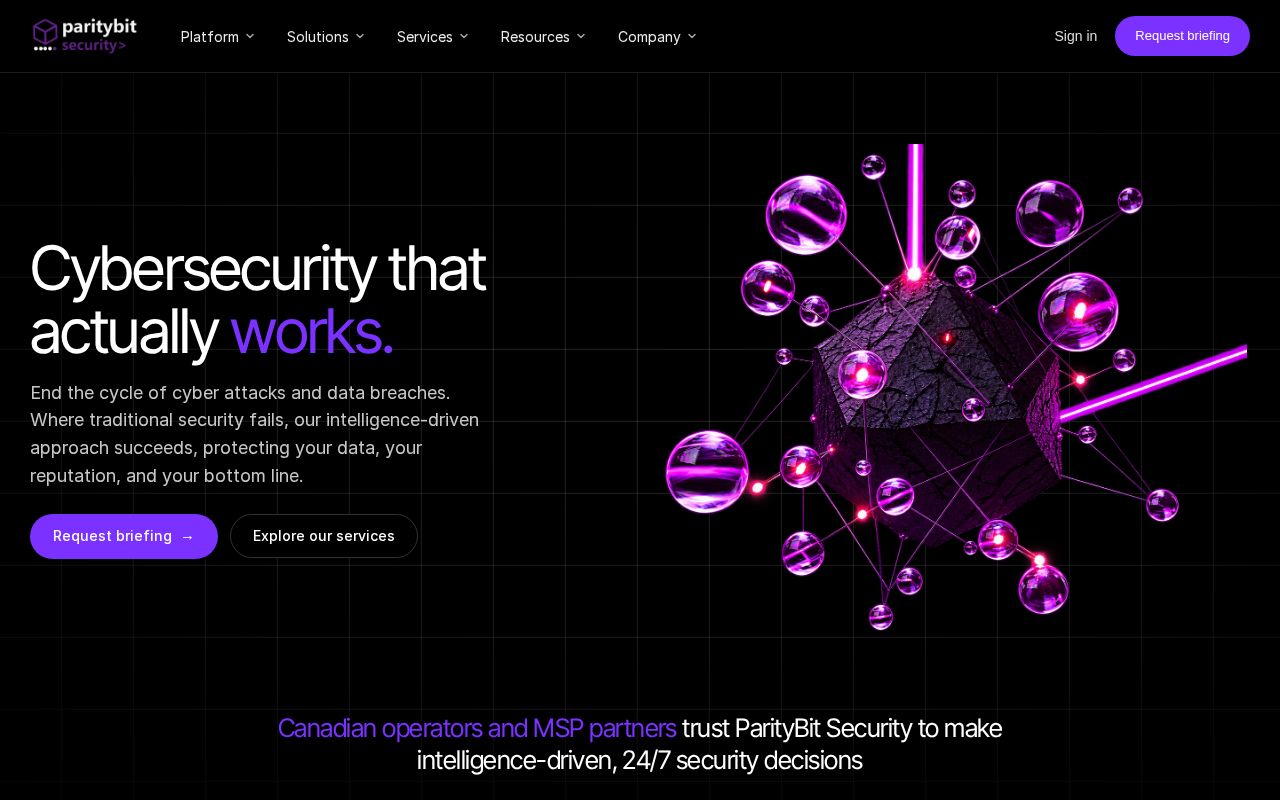 Preview of ParityBit Security
