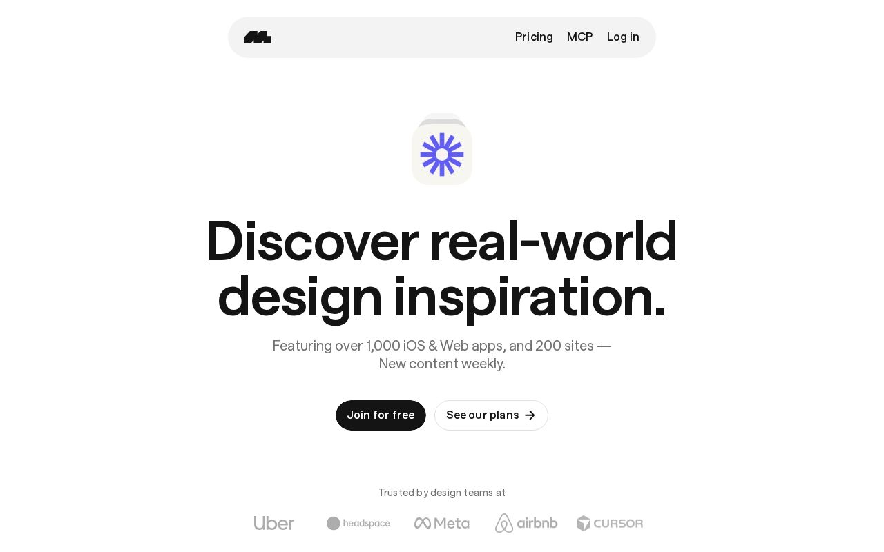 Preview of Mobbin — UI & UX design inspiration for mobile & web apps