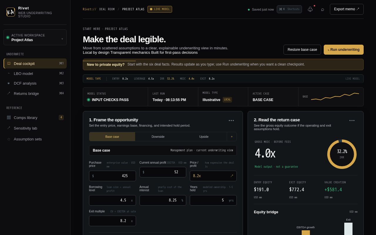Preview of Pe Financial Calculator