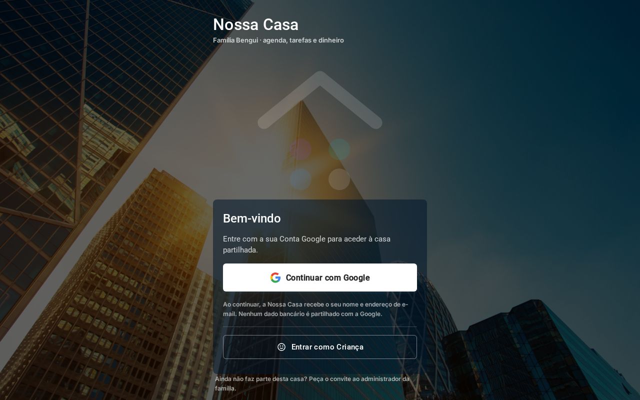 Preview of App familiar para agenda, tarefas com pontos, lista de compras e orçamento