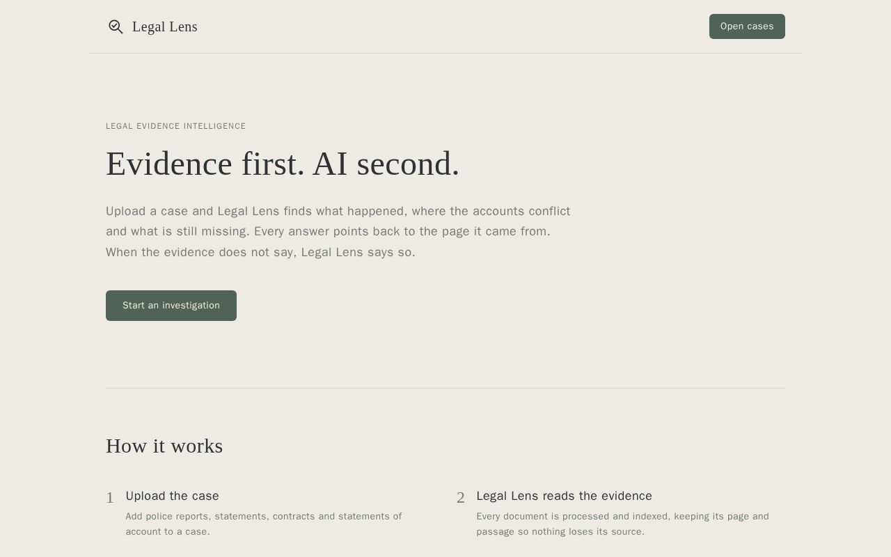 Preview of Legal Lens