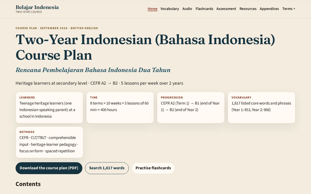 Preview of Belajar Indonesia
