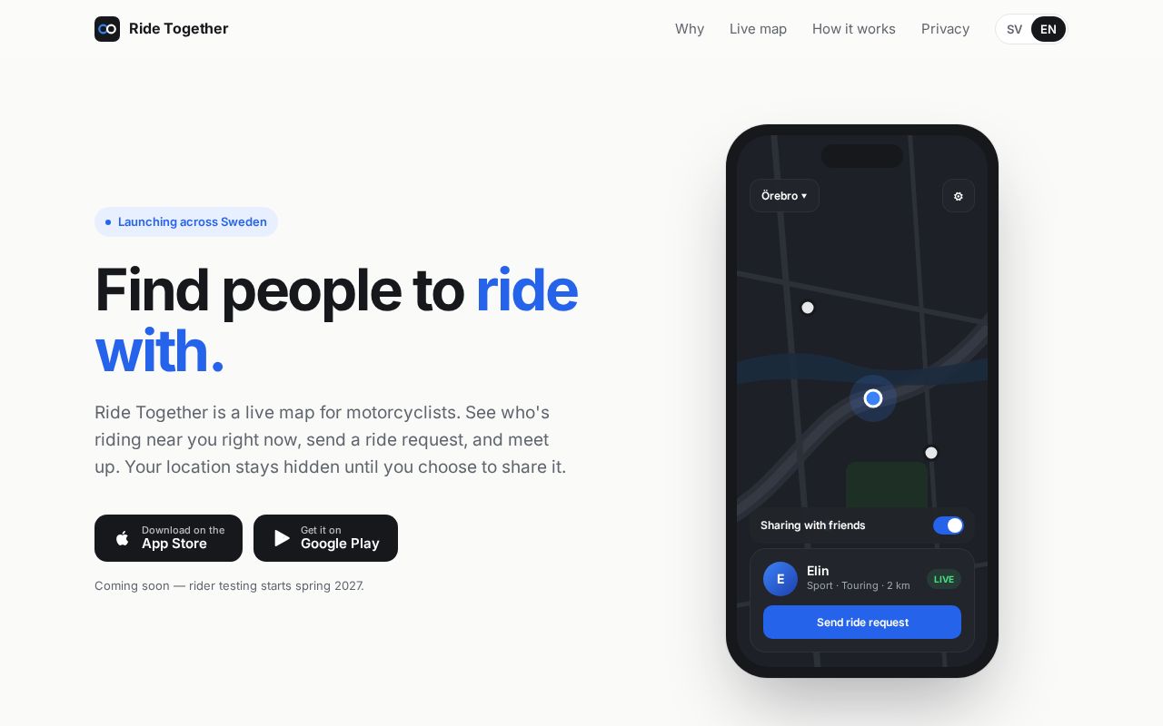 Preview of Ride Together