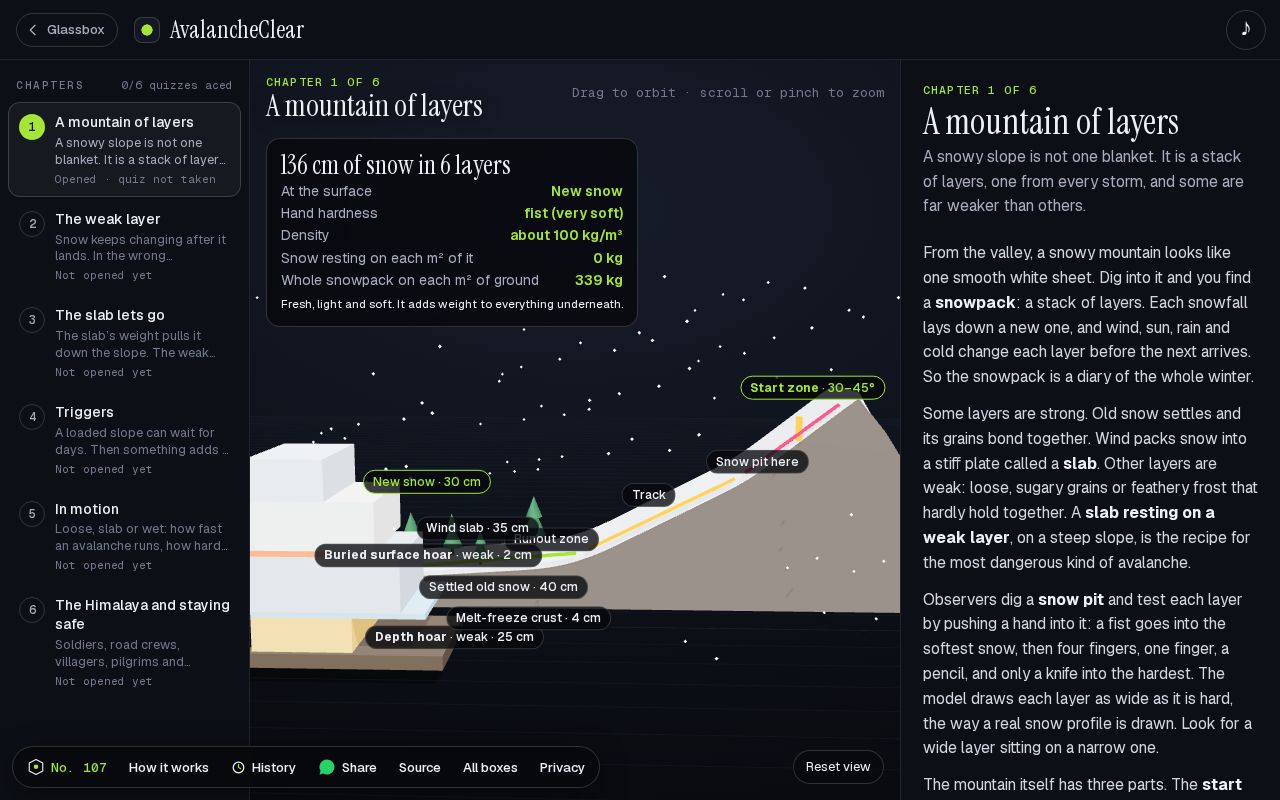 Preview of AvalancheClear: How do avalanches happen?