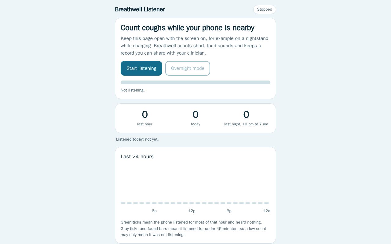 Preview of Breathwell Listener
