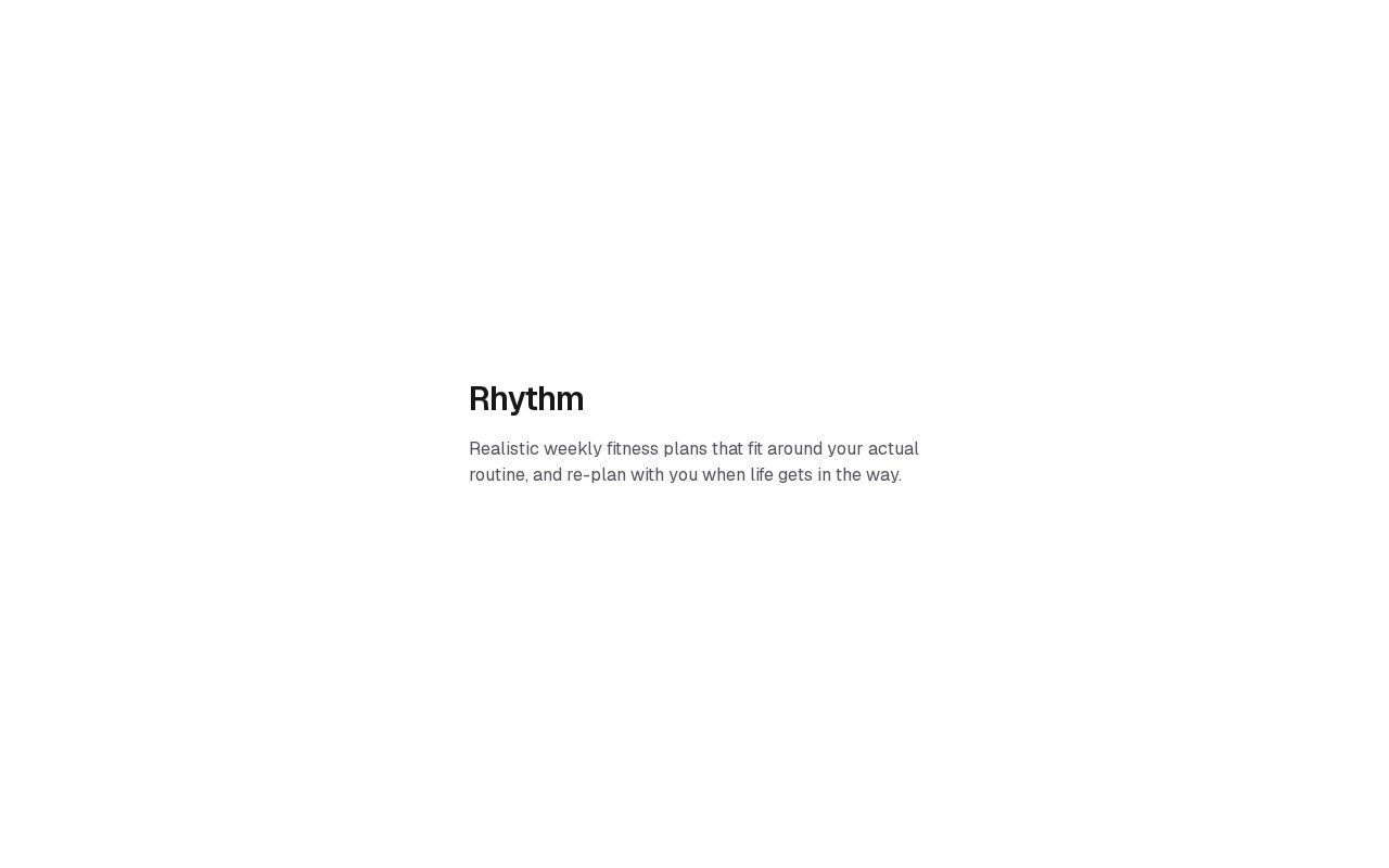 Preview of Rhythm