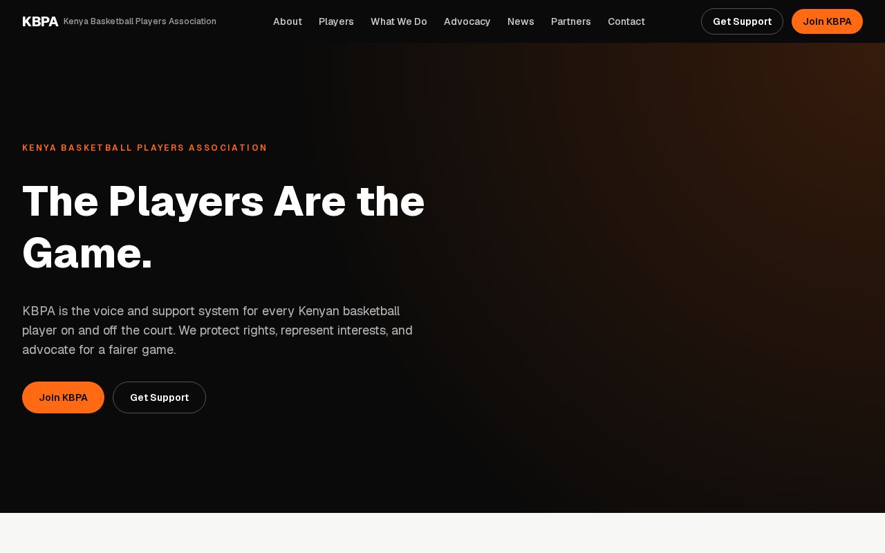 Preview of KBPA PHASE 1 WEBSITE
