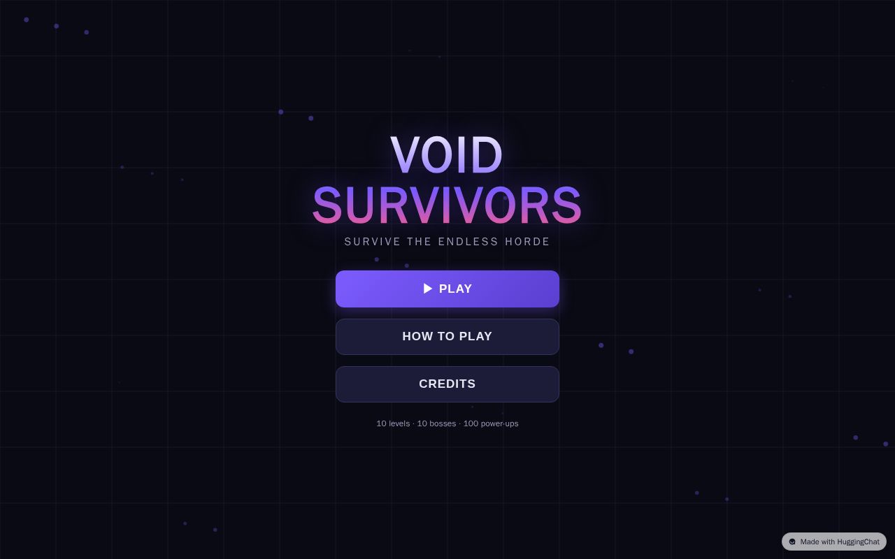 Preview of VOID SURVIVORS — Original Auto-Battler