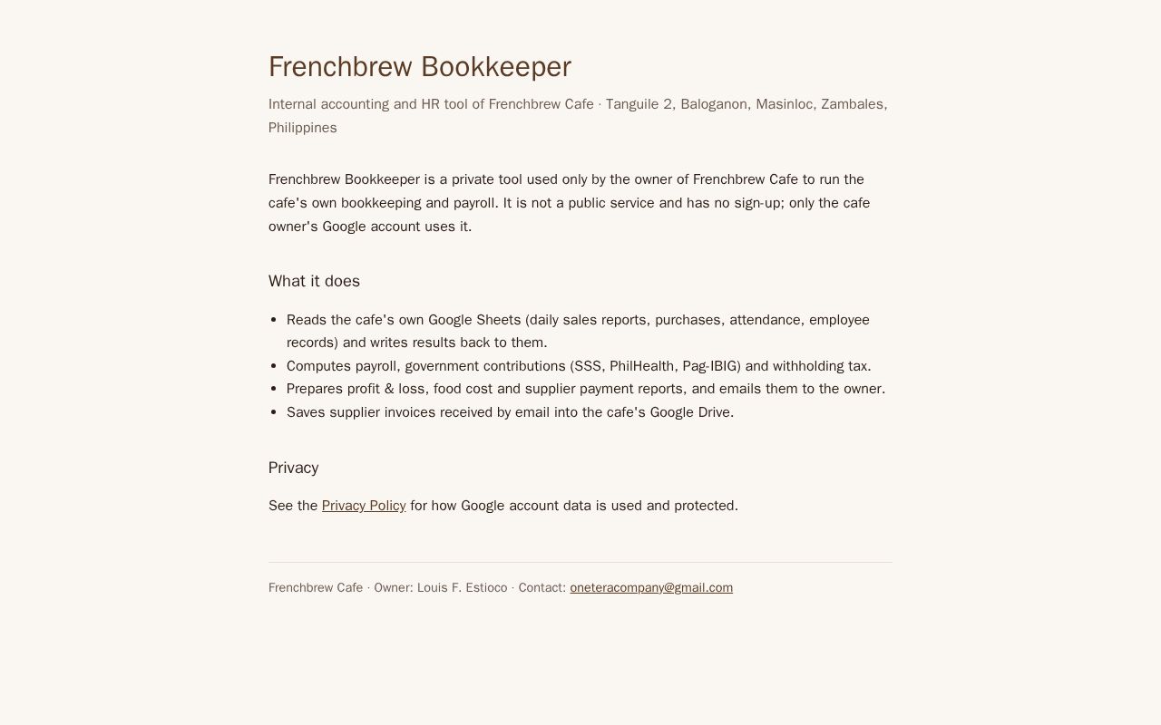 Preview of Frenchbrew Github Io