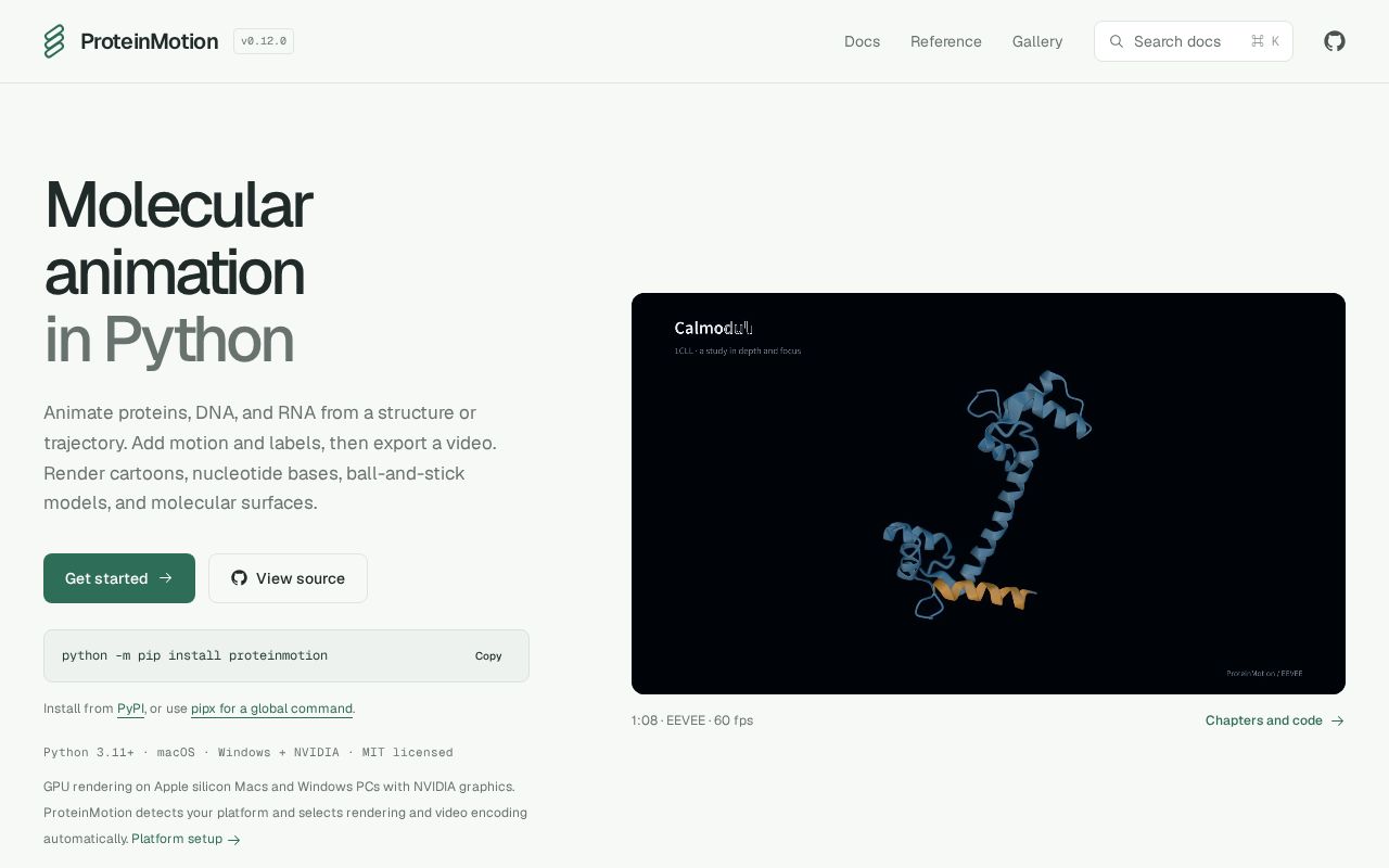 Preview of Proteinmotion