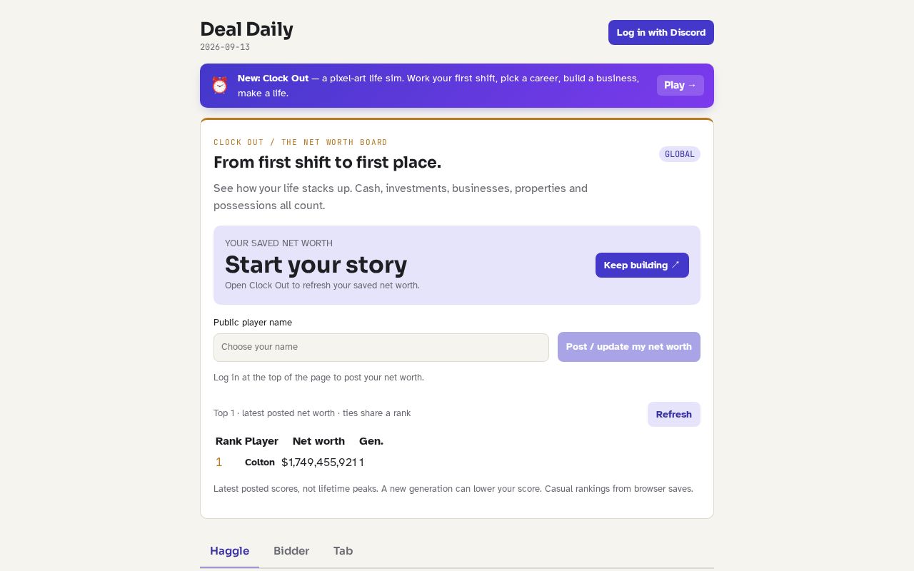 Preview of Deal Daily