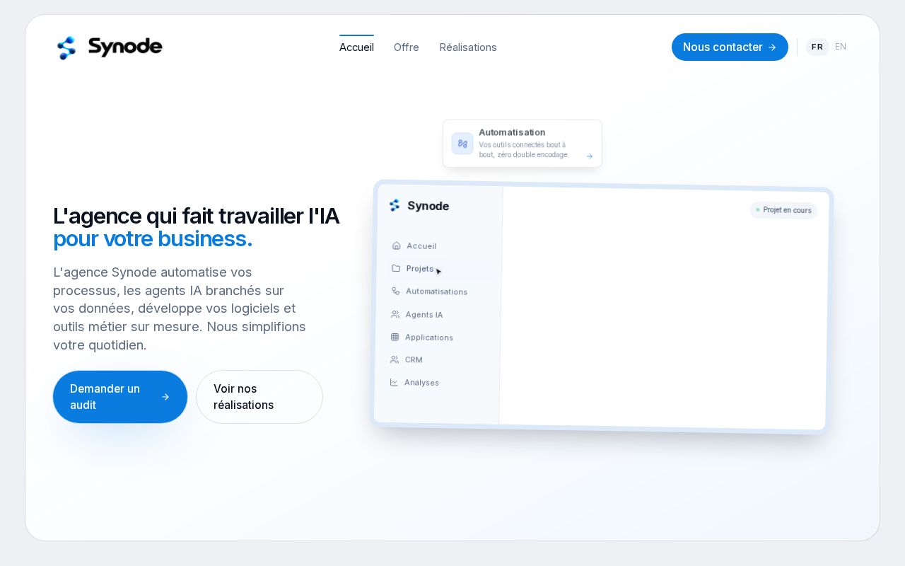 Preview of Synode Agency