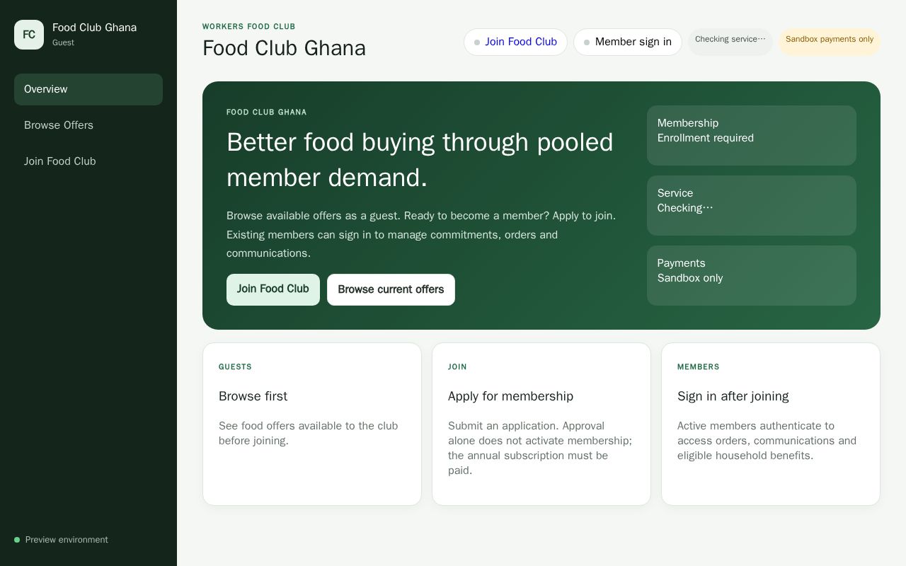 Preview of WorkersFoodClub