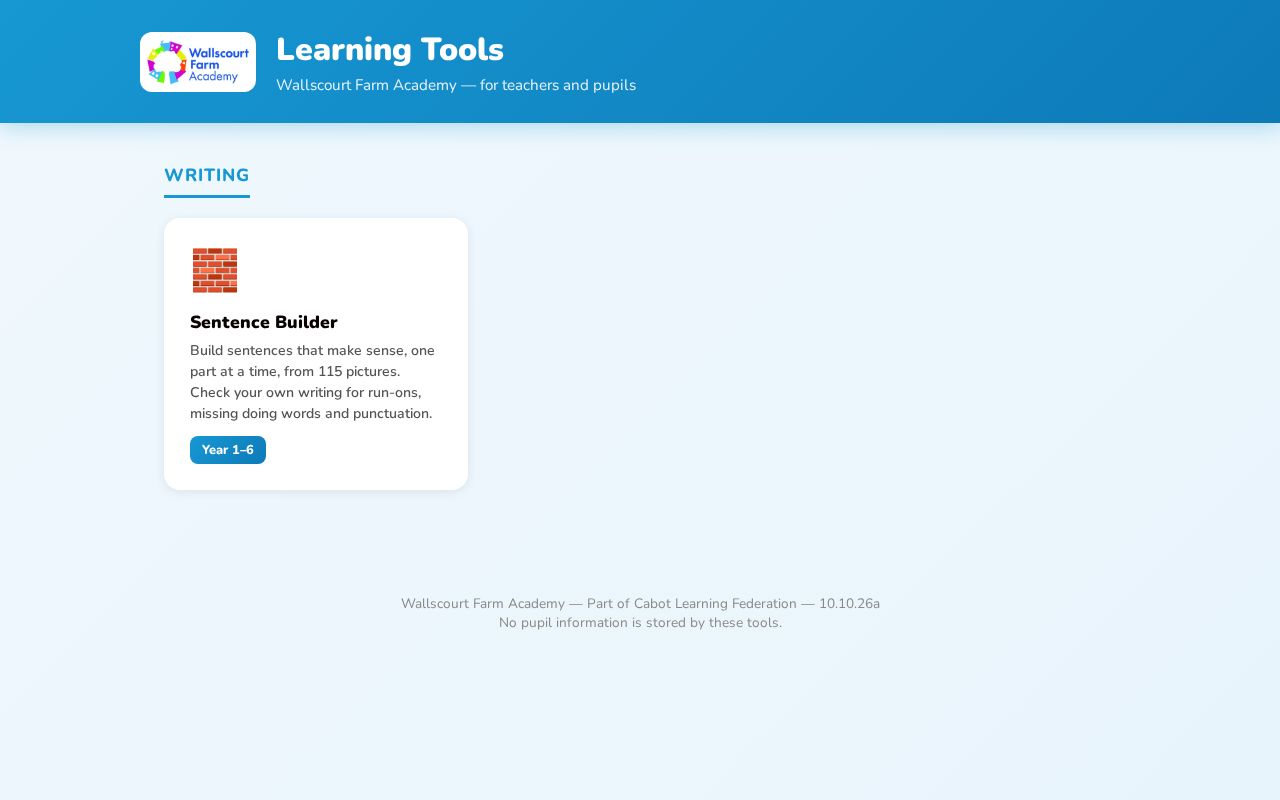 Preview of Learning Tools