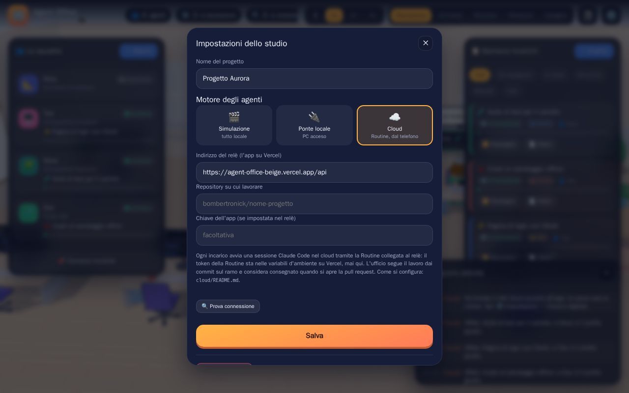 Preview of Agent Office