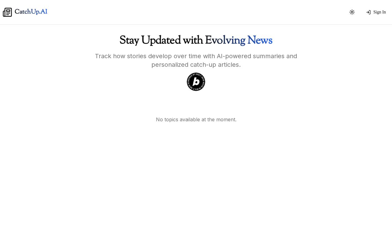 Preview of CatchUp.AI