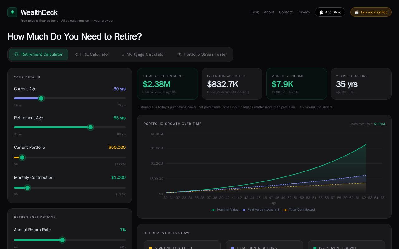 Preview of WealthDeck