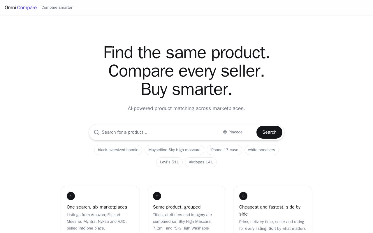 Preview of OmniCompare