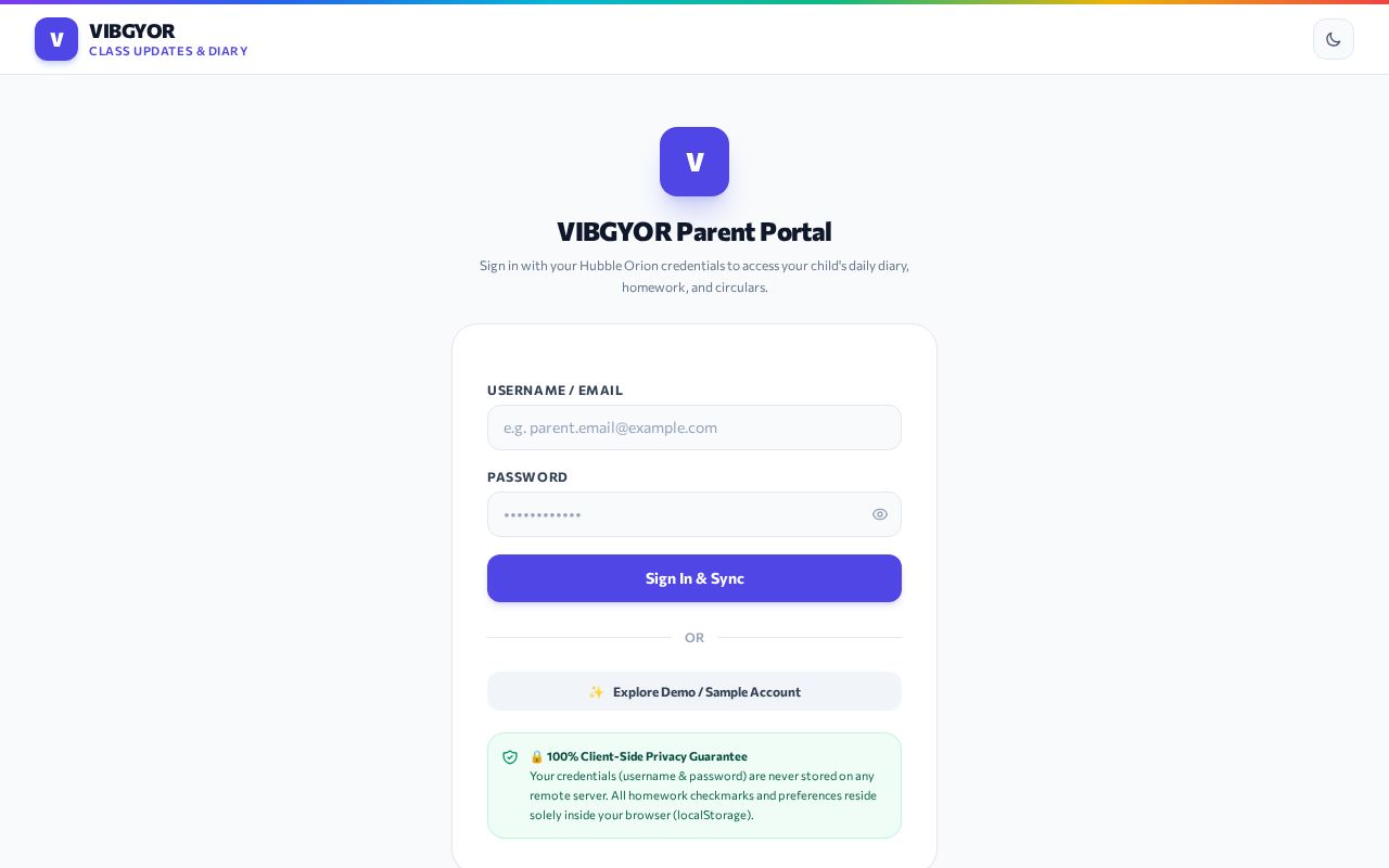 Preview of VIBGYOR Class Updates