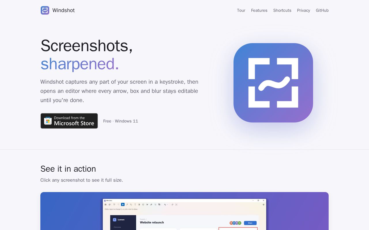 Preview of Windshot