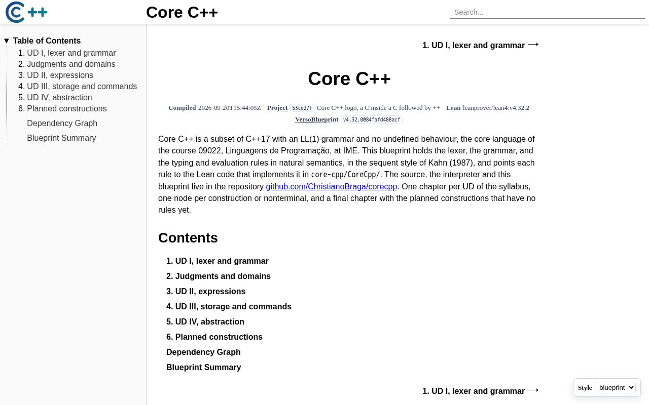 Preview of Corecpp