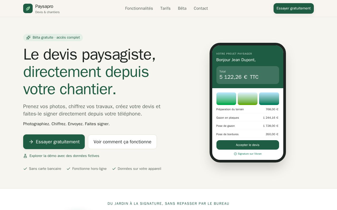 Preview of Paysapro Ai