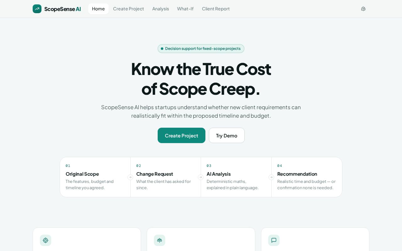 Preview of Scope Creep Detector