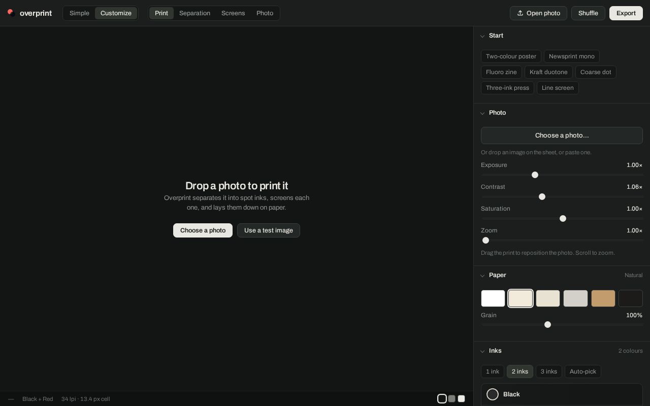 Preview of Overprint