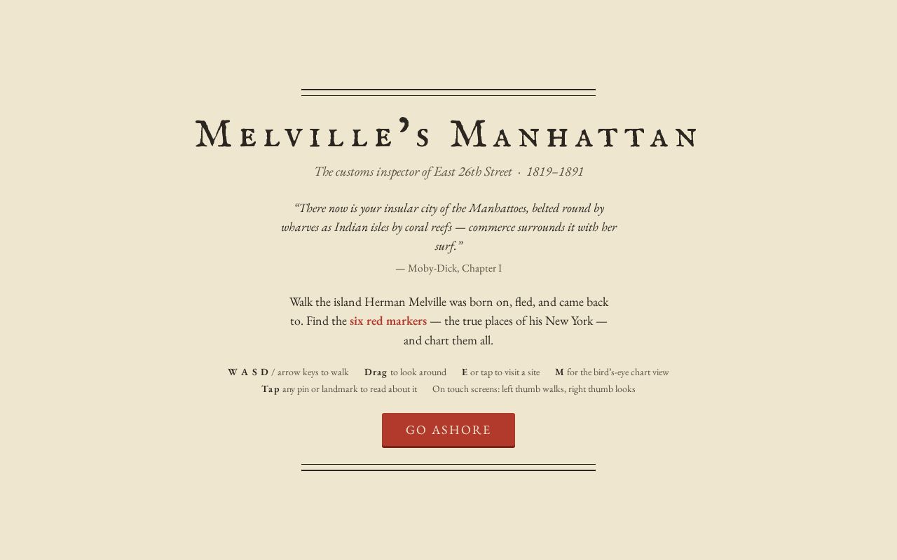 Preview of Melville's Manhattan