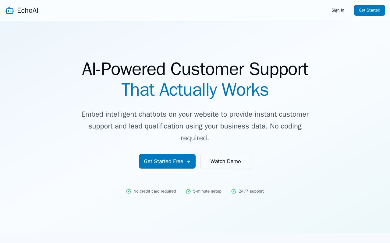 Preview of EchoAI