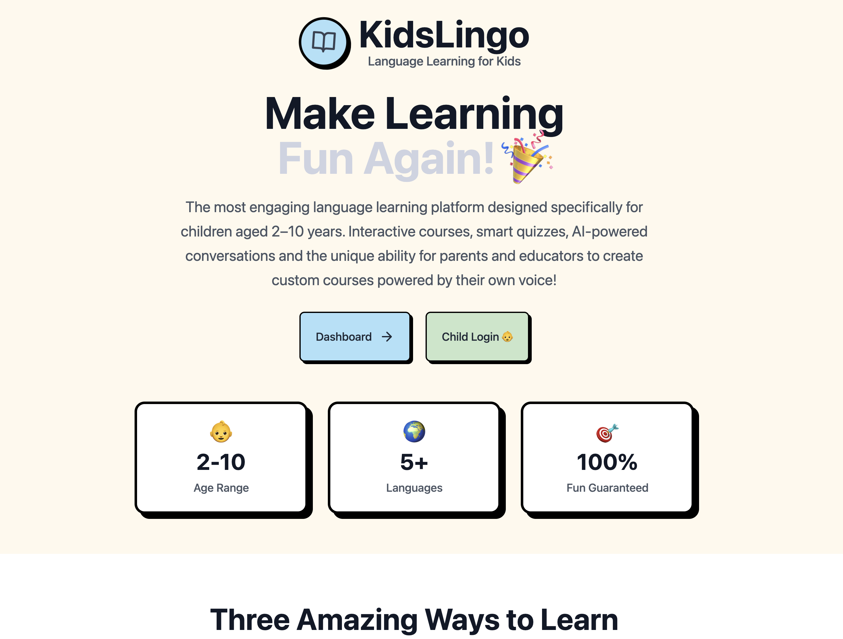 Preview of KidsLingo