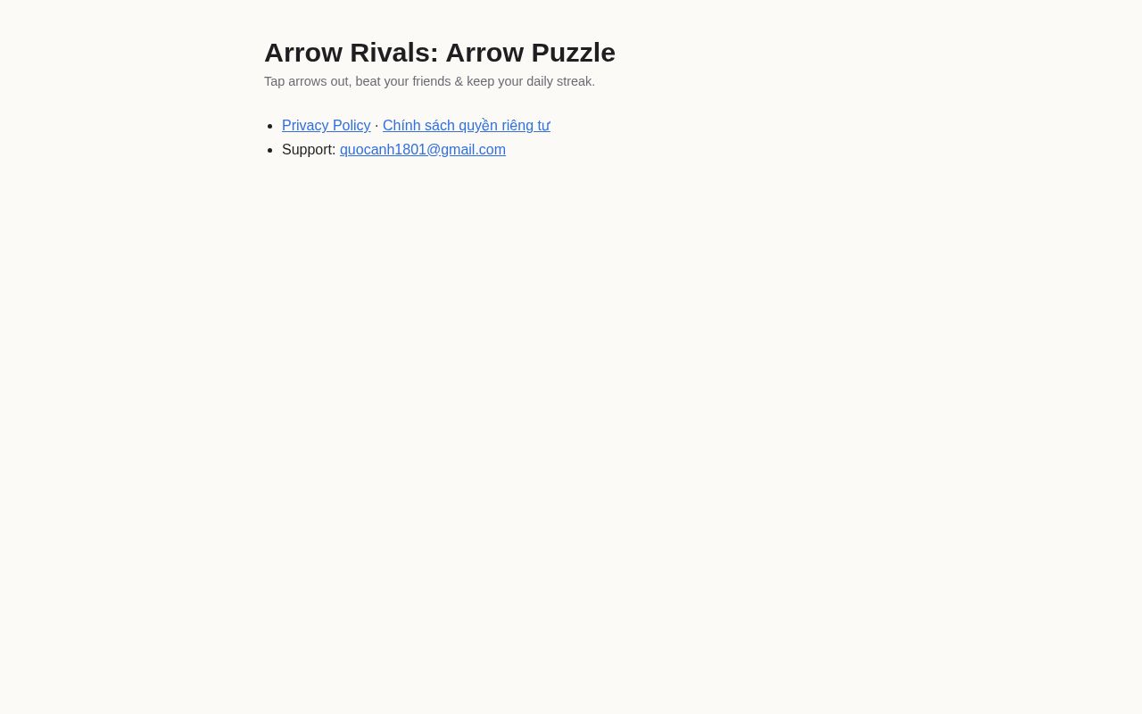Preview of Arrowrival Public