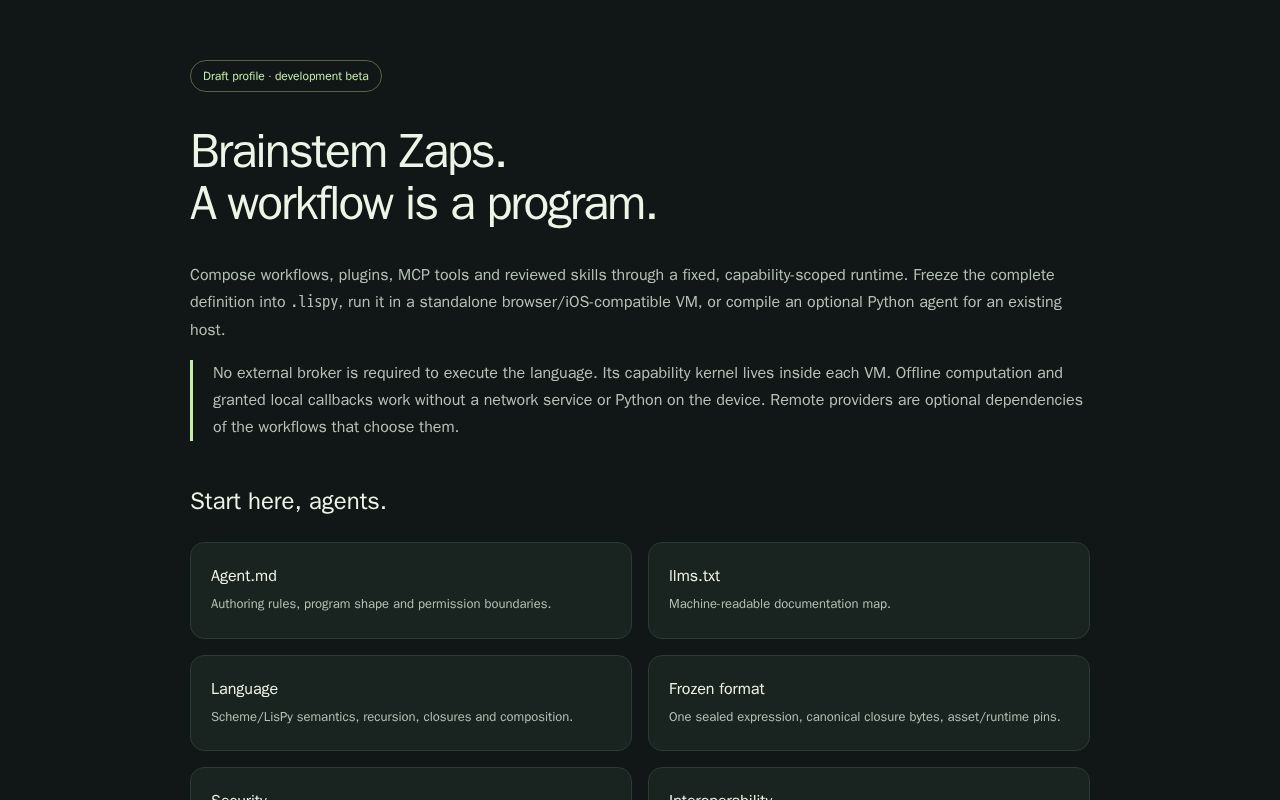 Preview of Brainstem Zaps Docs