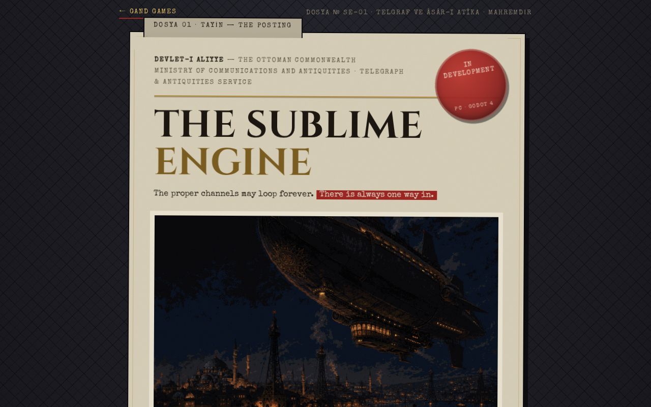 Preview of THE SUBLIME ENGINE