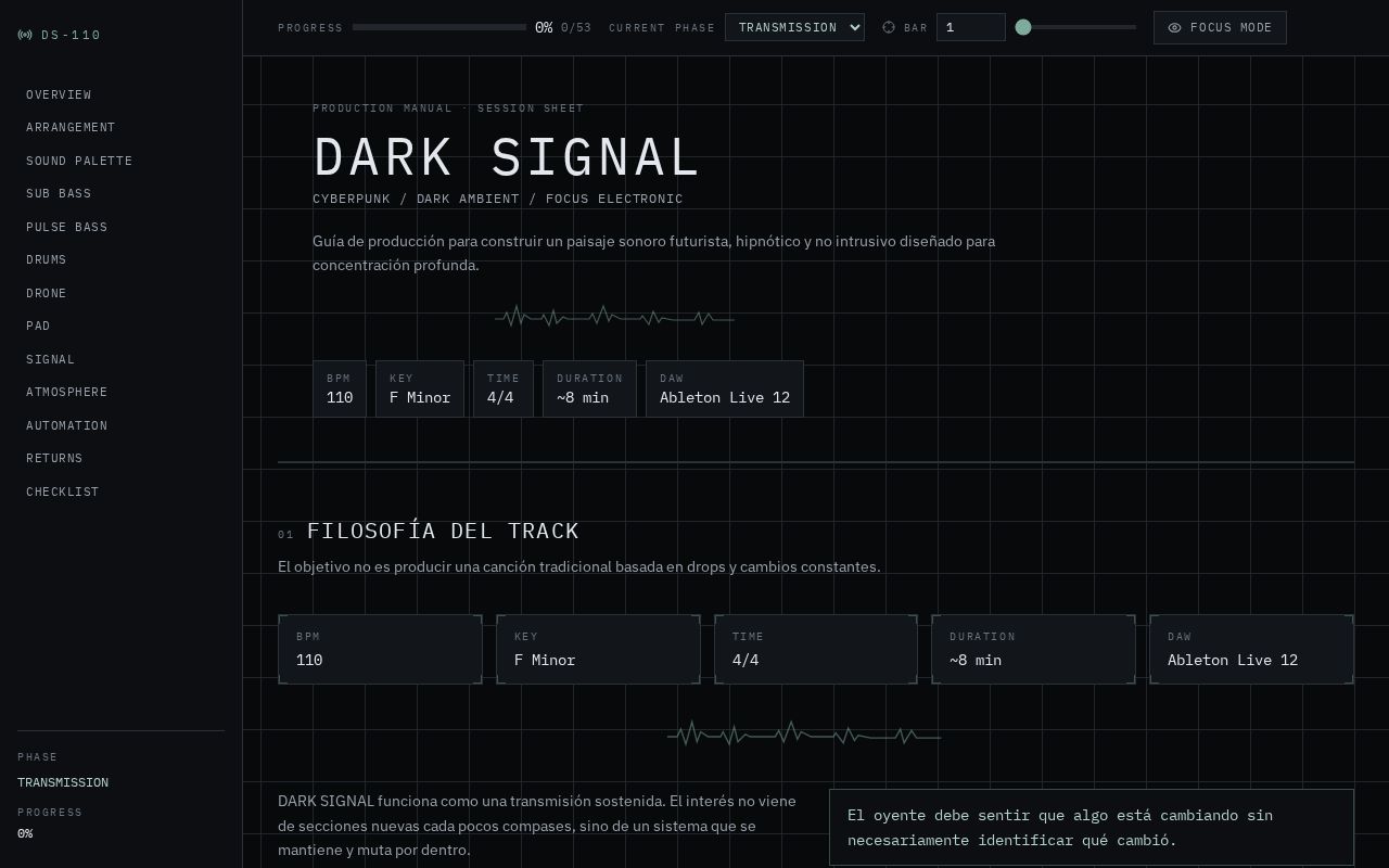 Preview of Dark Signal