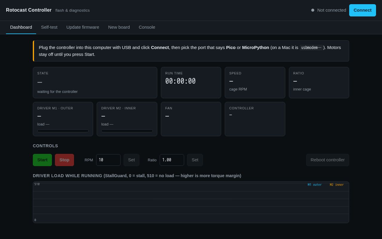 Preview of Rotocast Controller