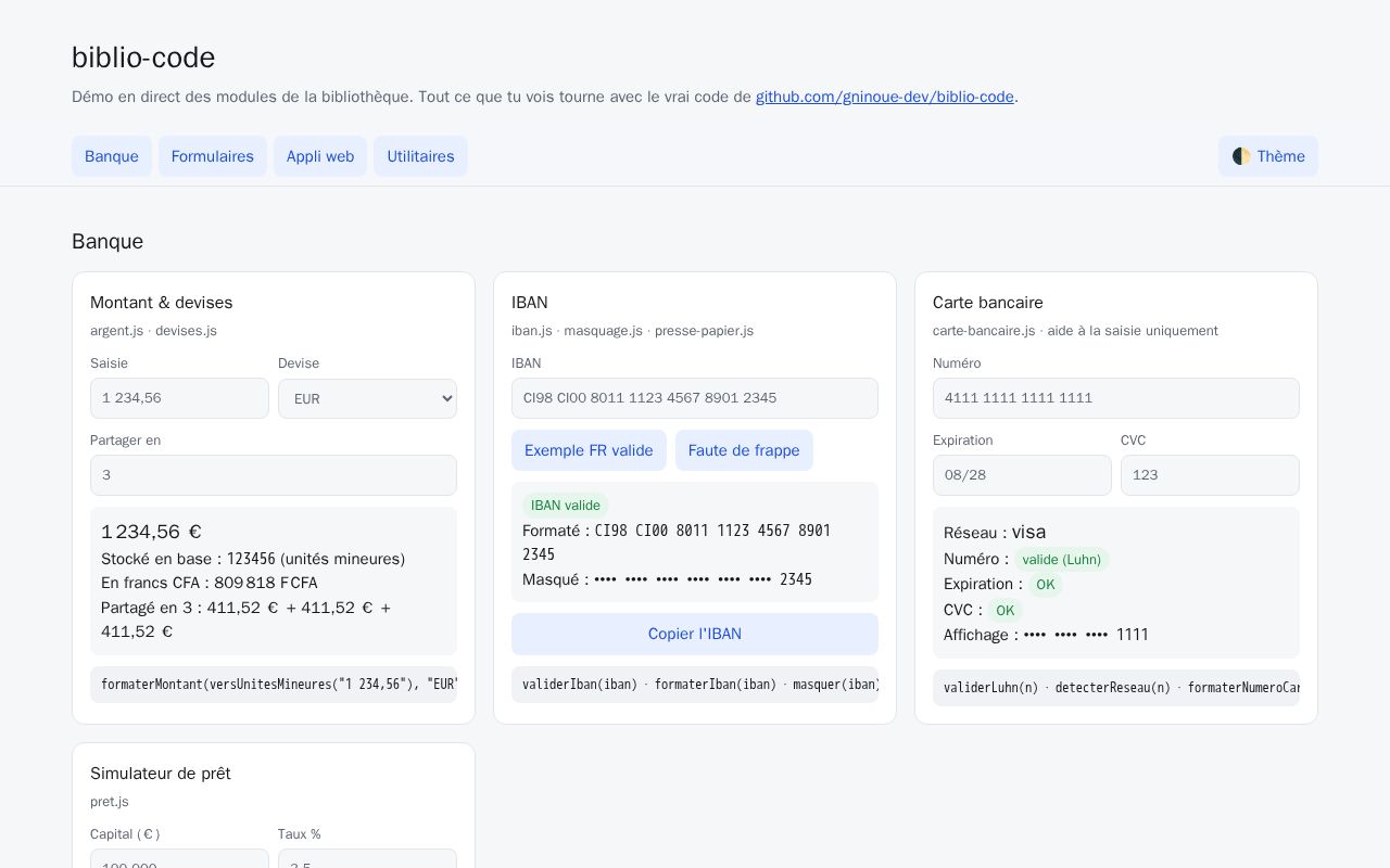 Preview of Biblio Code