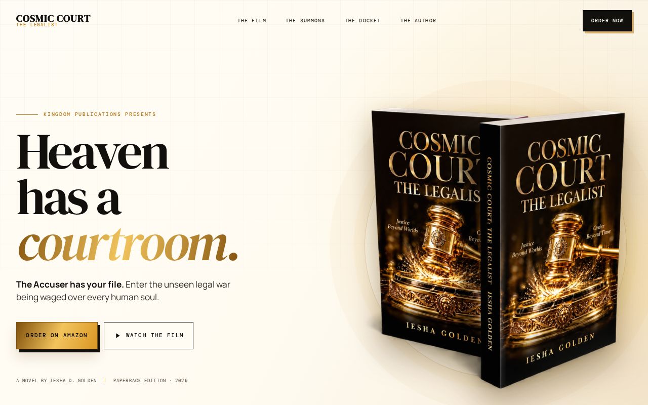 Preview of Cosmic Court Site