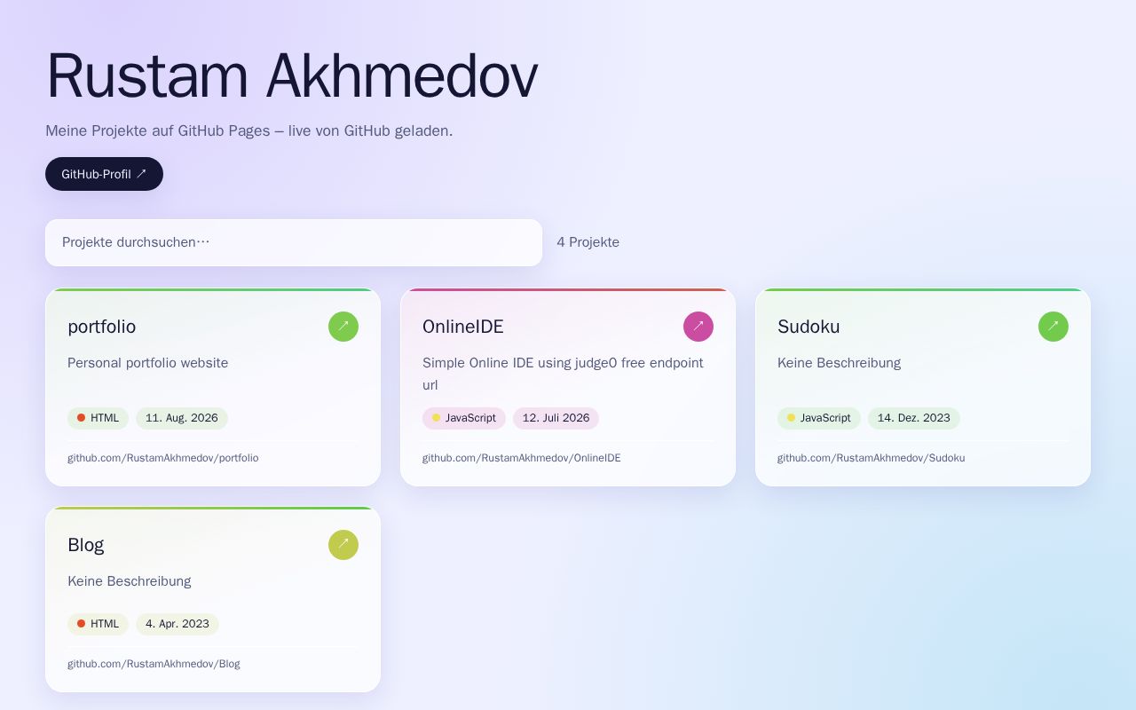 Preview of Rustamakhmedov Github Io