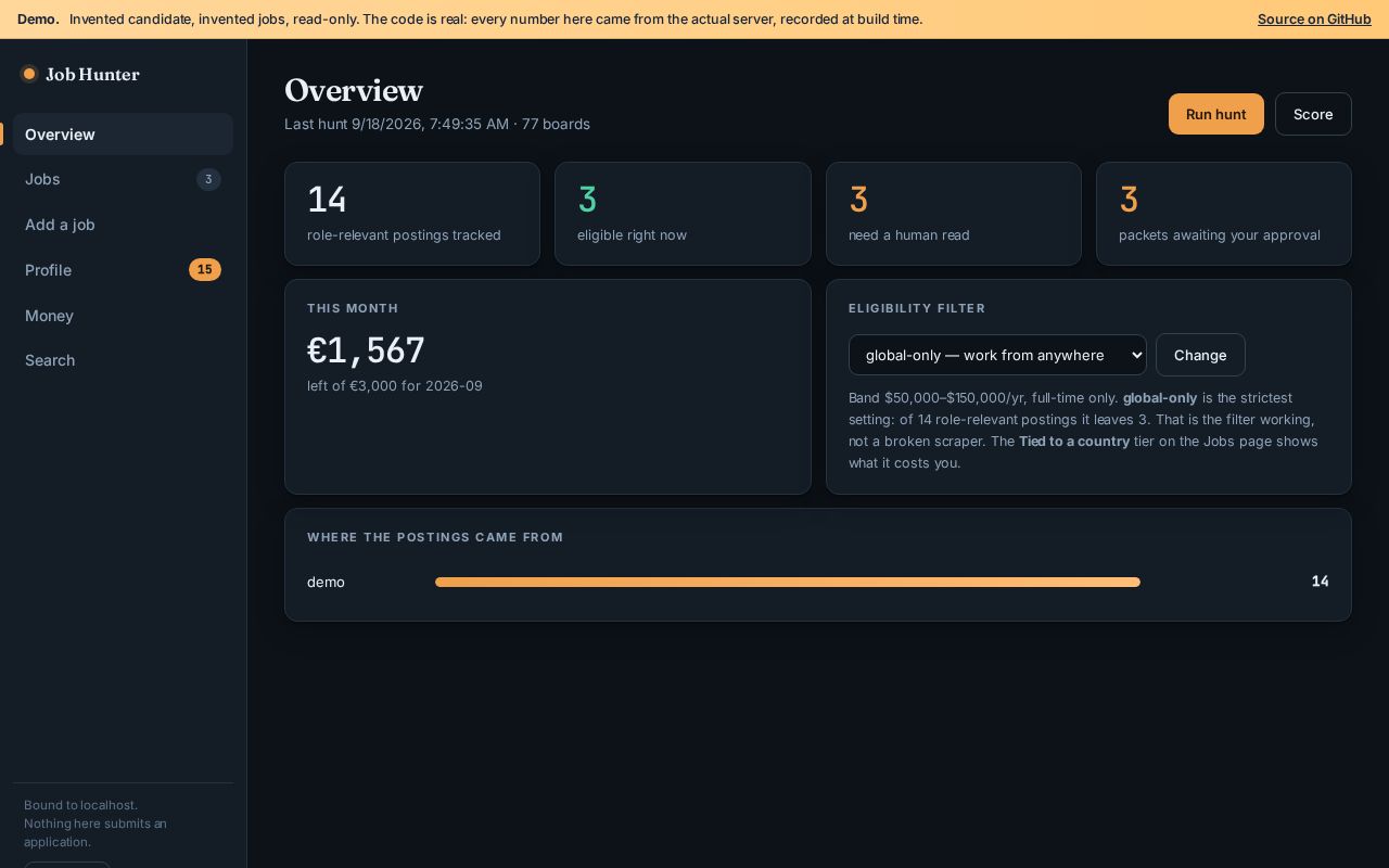 Preview of Job Hunter