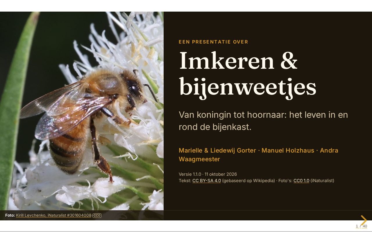 Preview of Imkeren & bijenweetjes