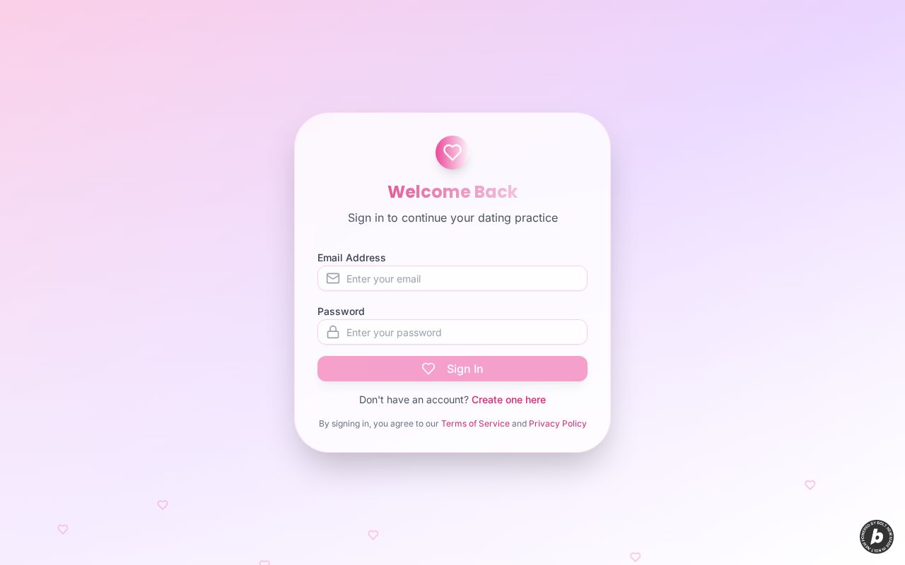 Preview of LoveChat AI