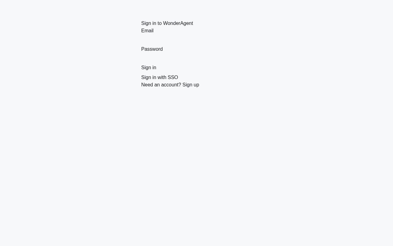 Preview of Wonder Agent