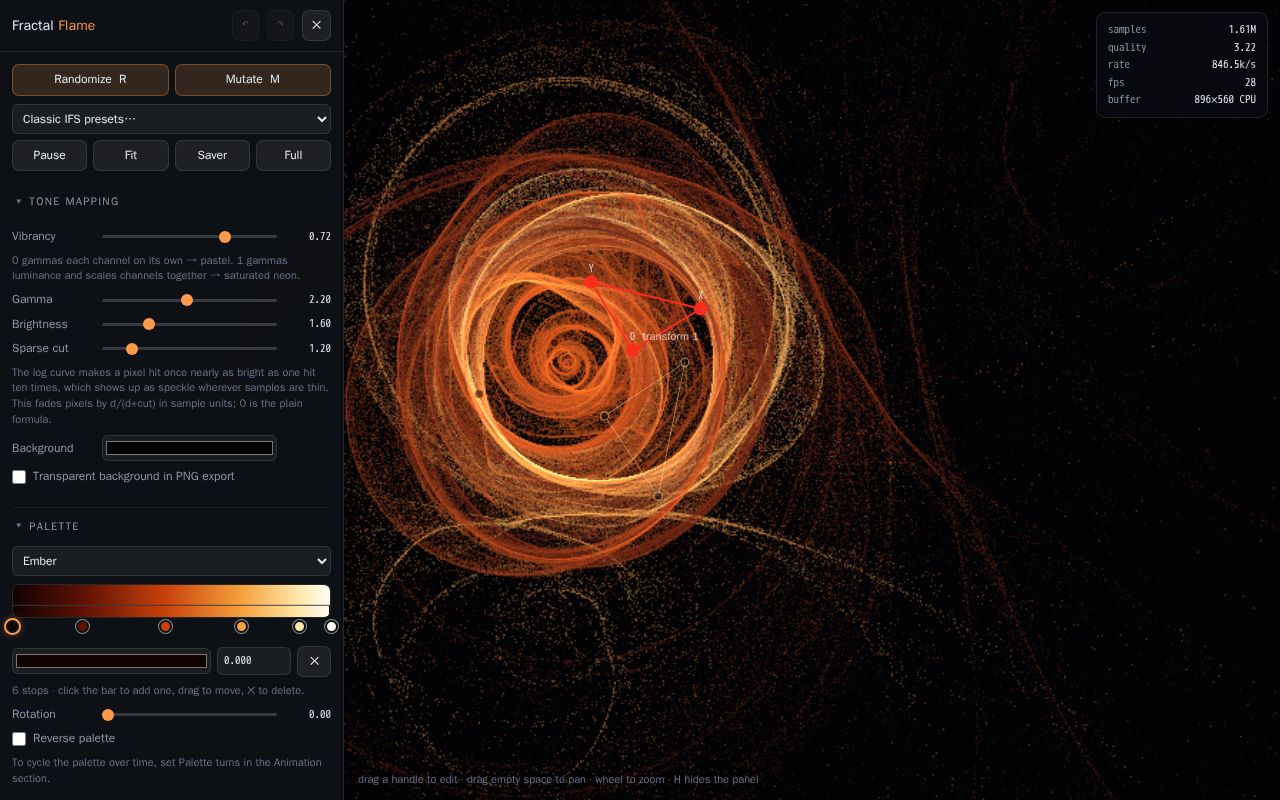 Preview of Fractal Flame